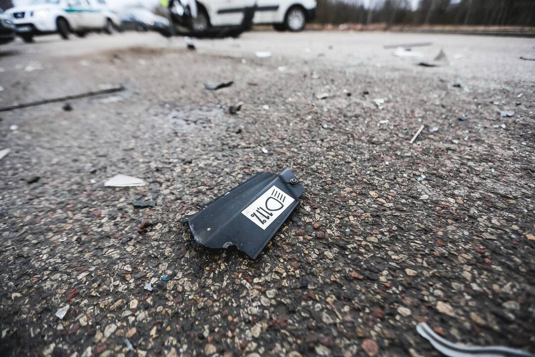 Avarija Baltų prospekte Kaune