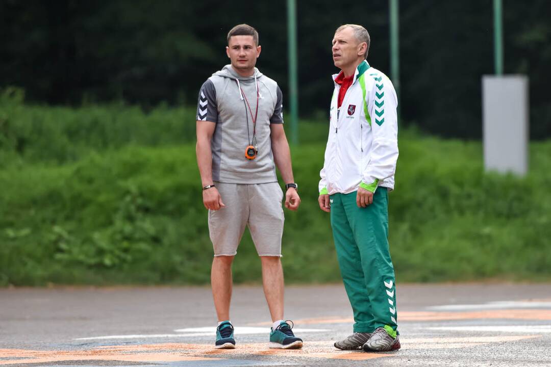 Bokso treniruotė Dainų slėnyje