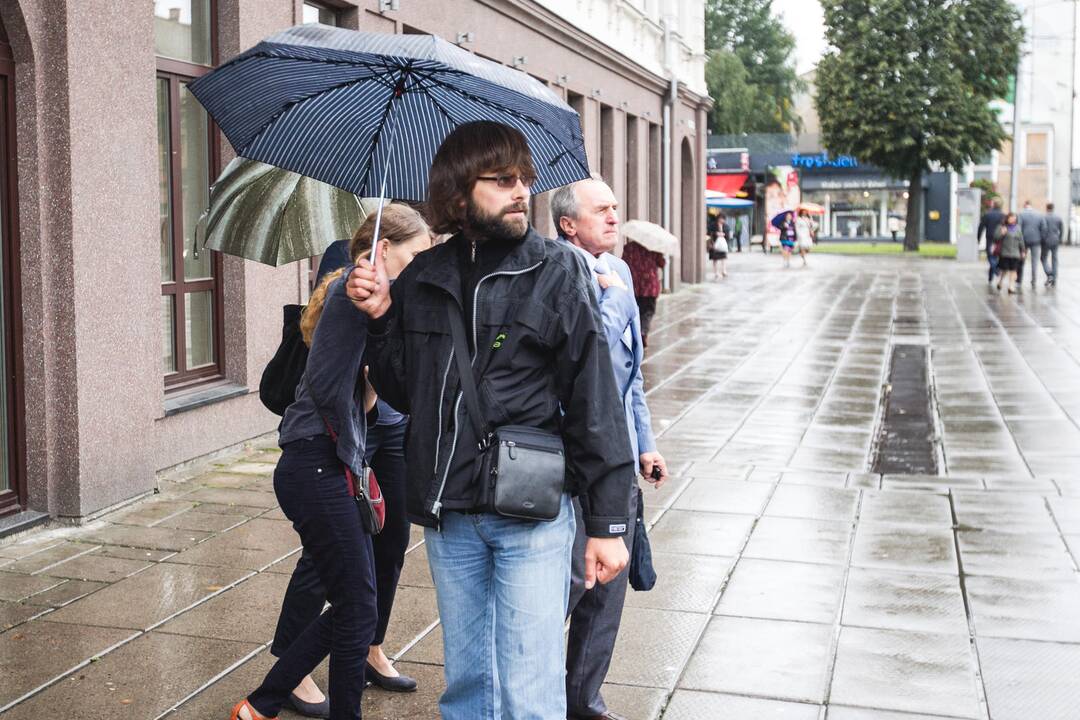 Piketas prie Kauno apylinkės teismo