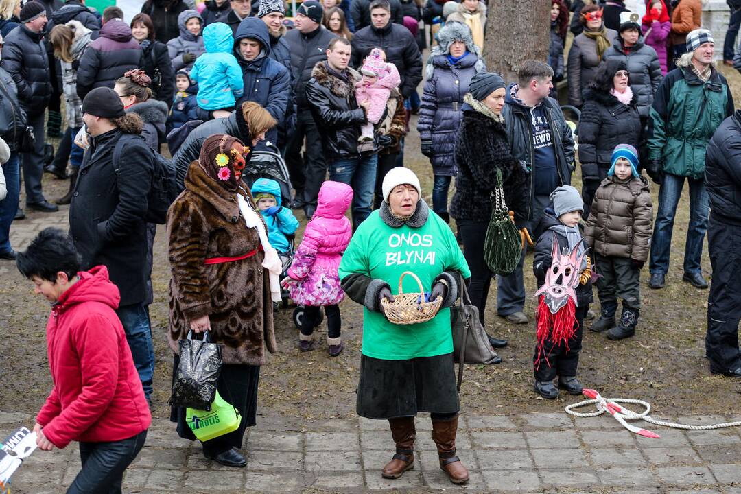 Užgavėnių šventė VDU Kauno botanikos sode