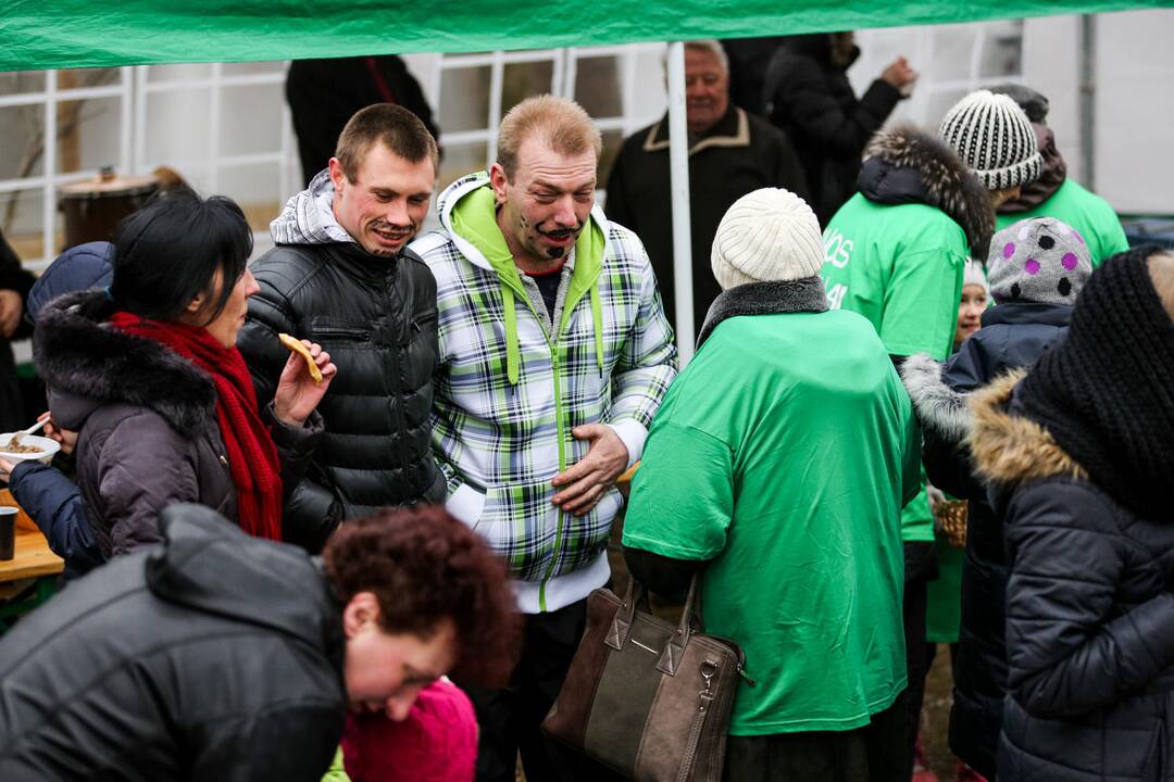 Užgavėnių šventė VDU Kauno botanikos sode