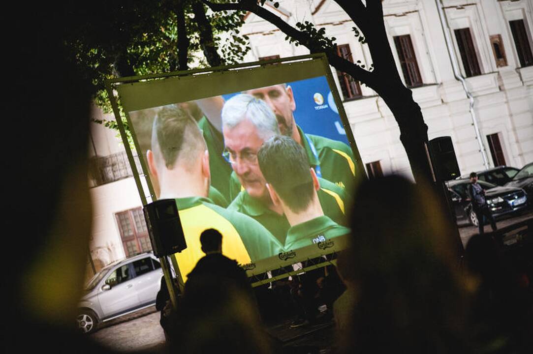 Europos krepšinio čempionato aistros išjudino Kauną