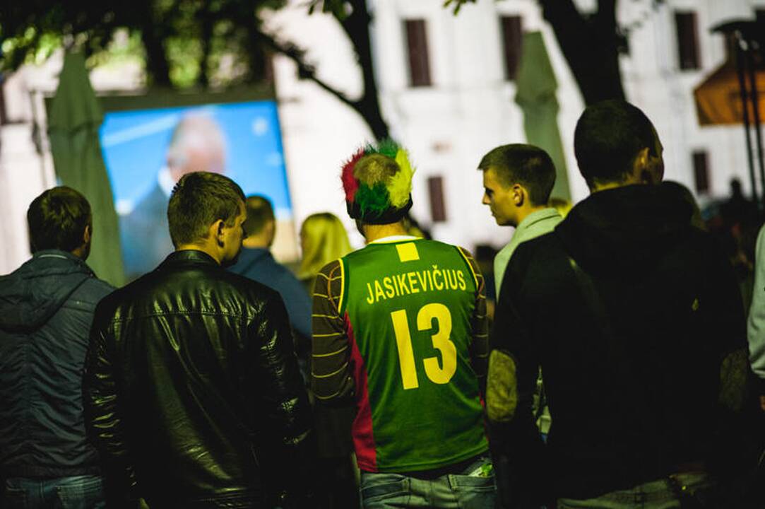 Europos krepšinio čempionato aistros išjudino Kauną