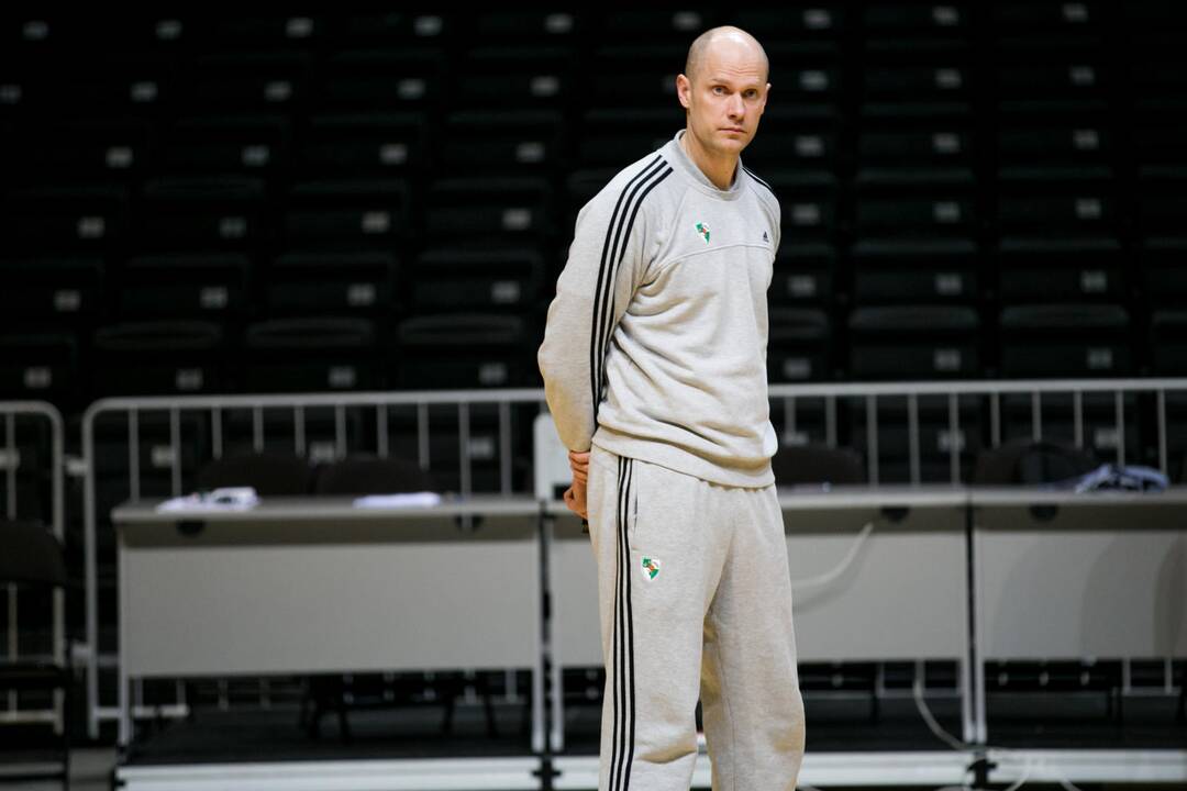 „Žalgirio“ treniruotė prieš susitikimą su Tel Avivo „Maccabi“