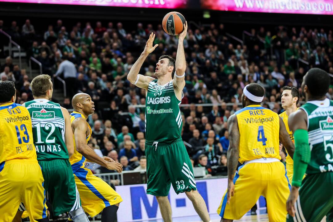 Eurolygos senbuvių mūšis: „Žalgiris“ - „Maccabi“