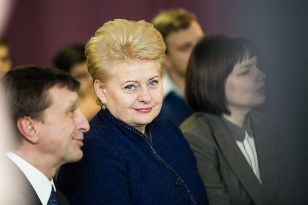 Prezidentė D. Grybauskaitė apsilankė Kauno technologijos universitete