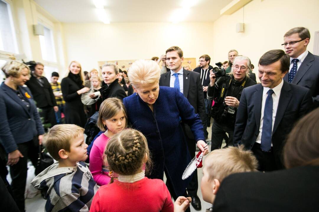 Prezidentė D. Grybauskaitė apsilankė Kauno technologijos universitete
