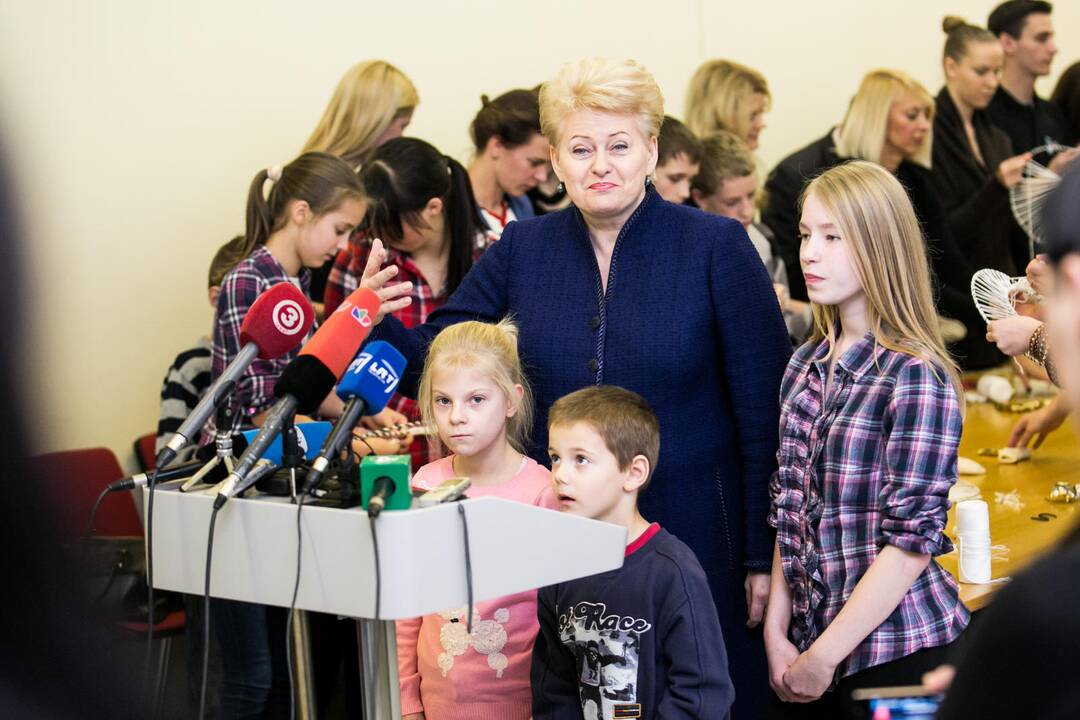 Prezidentė D. Grybauskaitė apsilankė Kauno technologijos universitete