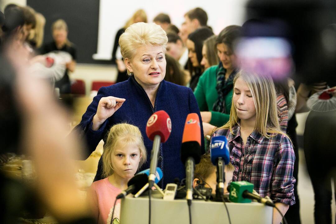 Prezidentė D. Grybauskaitė apsilankė Kauno technologijos universitete