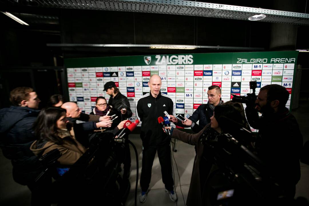"Žalgirio" treniruotė prieš susitikimą su Strasbūro "SIG"