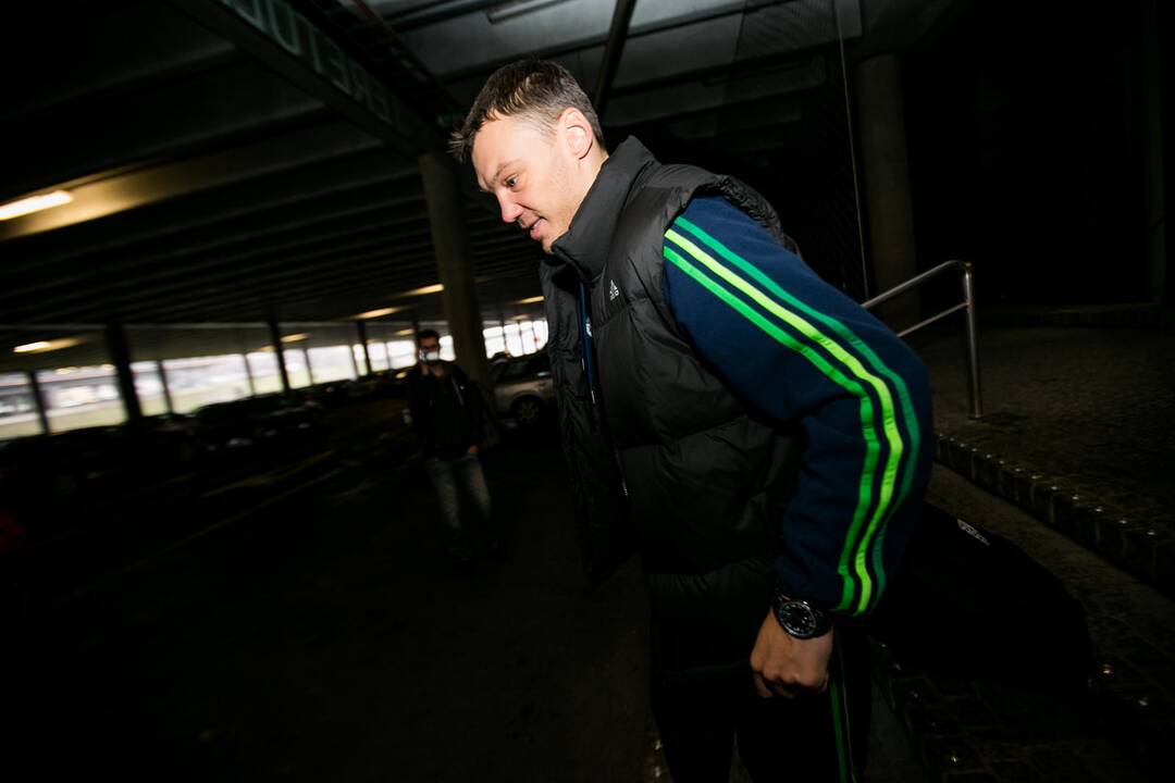 "Žalgirio" treniruotė prieš susitikimą su Strasbūro "SIG"