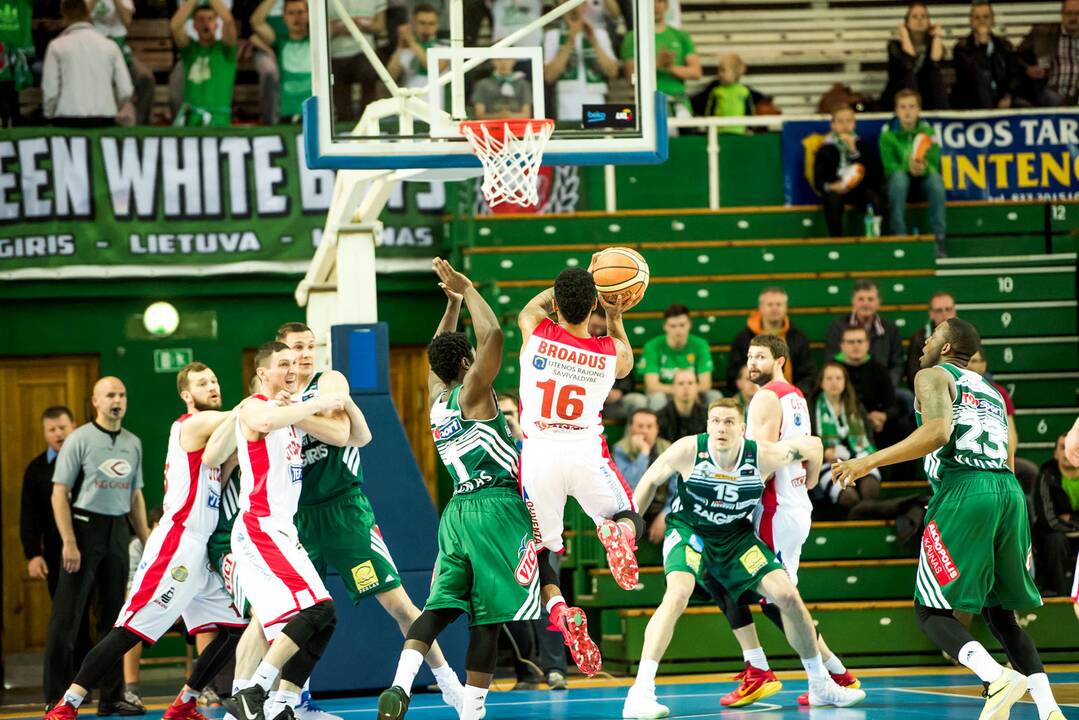 LKL: Kauno „Žalgiris“ – Utenos „Juventus“ 