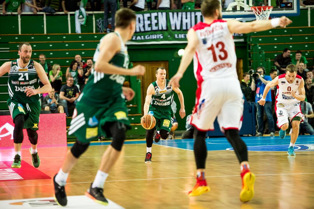 LKL: Kauno „Žalgiris“ – Utenos „Juventus“ 