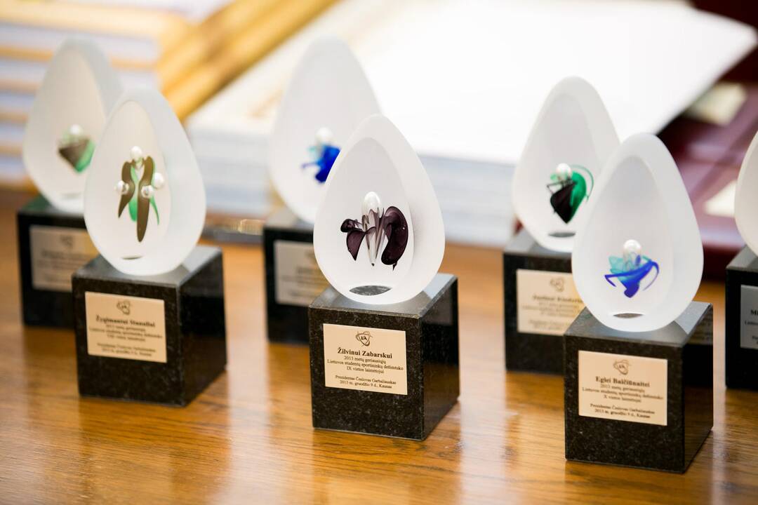Lietuvos studentų sportininkų pagerbimas Kauno Rotušėje