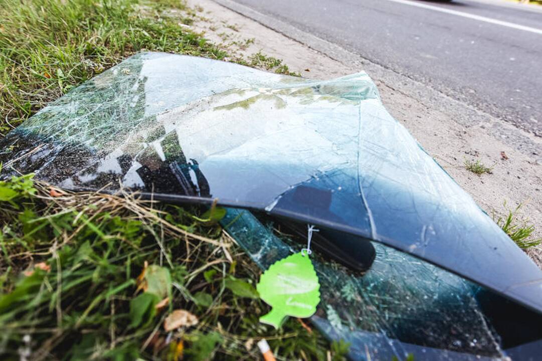 Per avariją Kauno rajone sužeisti trys žmonės