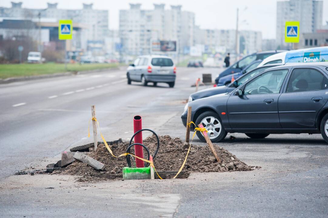  Baltų prospekte bus įrengtas apšvietimas