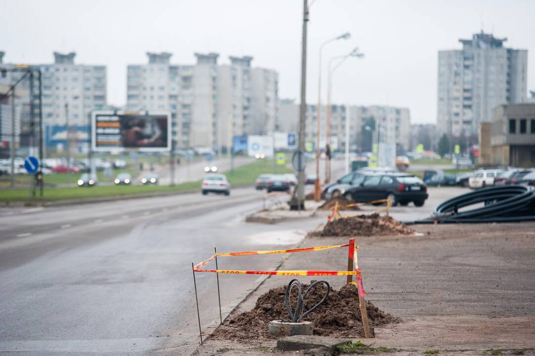  Baltų prospekte bus įrengtas apšvietimas