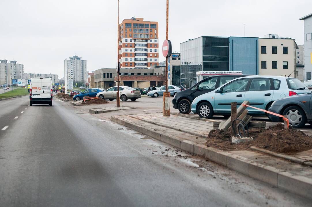  Baltų prospekte bus įrengtas apšvietimas