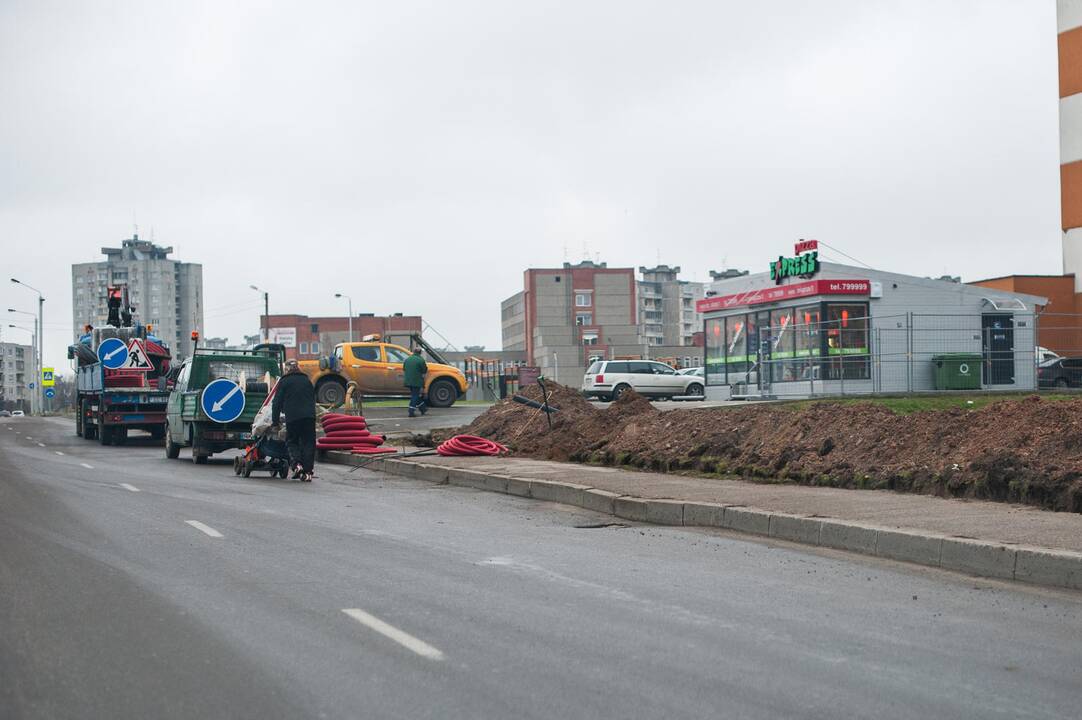  Baltų prospekte bus įrengtas apšvietimas