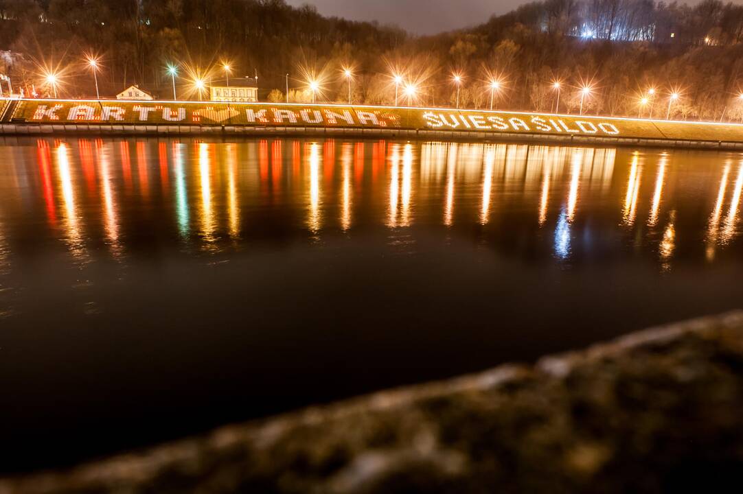 Šviesos paveikslas Kaune