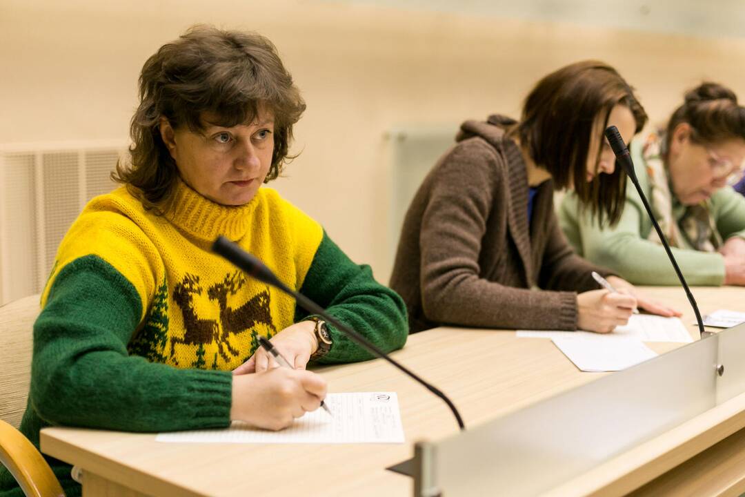 Kauniečiai rašė Nacionalinį diktantą
