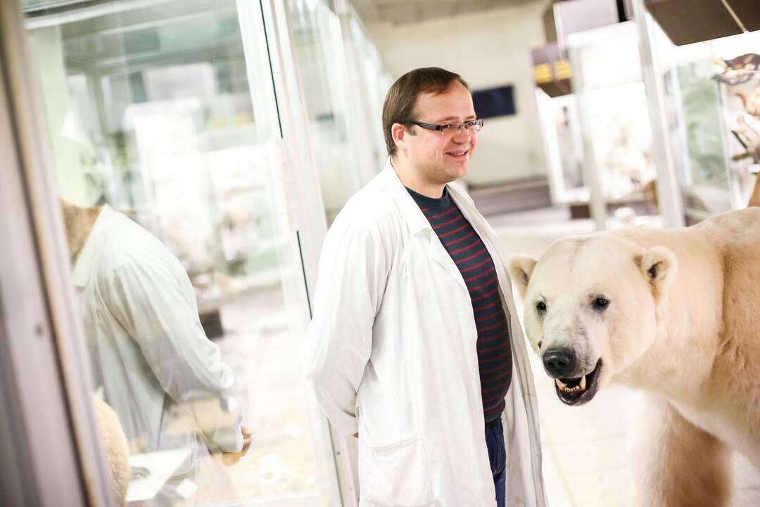 Kasparas persikėlė į T.Ivanausko zoologijos muziejų