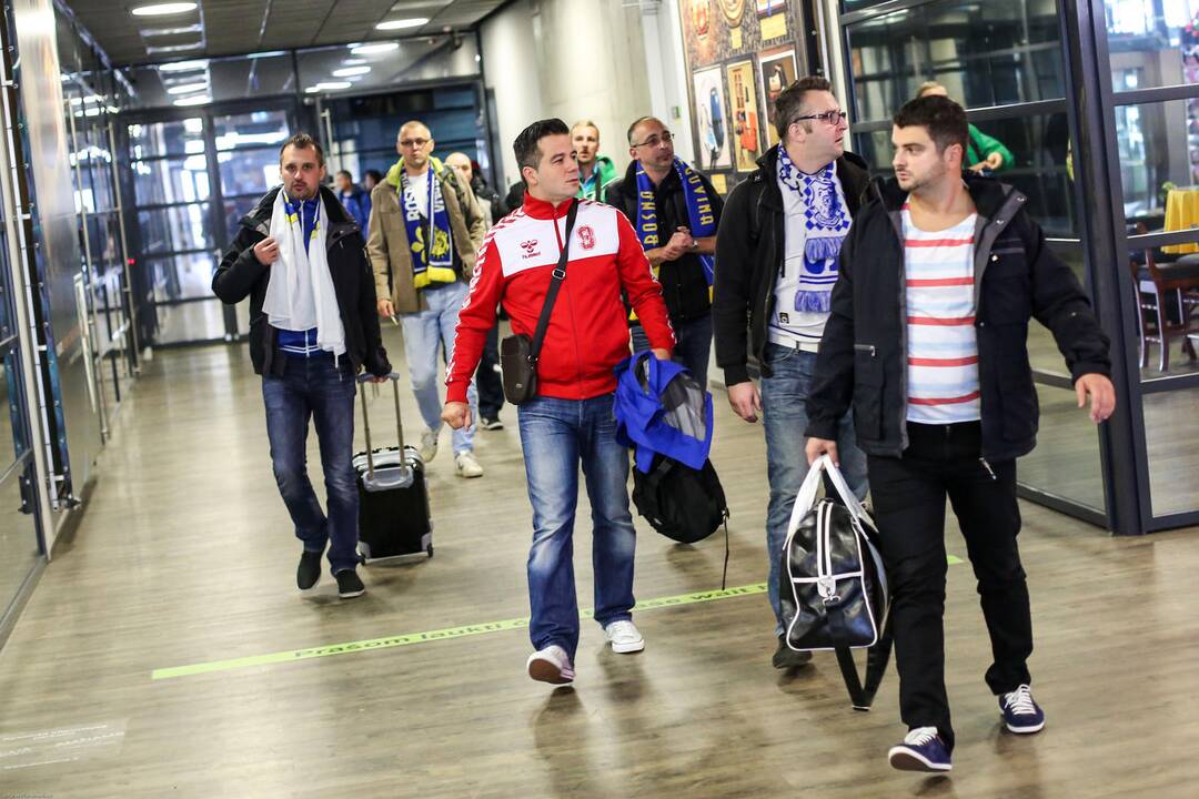 Bosnių sirgaliai atvyksta į Kauną