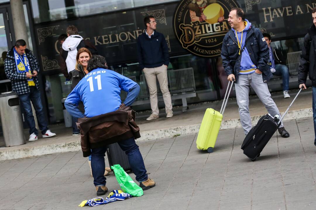 Bosnių sirgaliai atvyksta į Kauną
