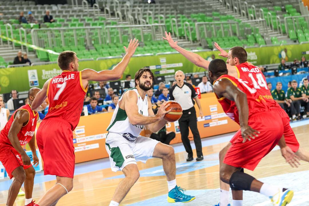 „Eurobasket“: Lietuva - Belgija