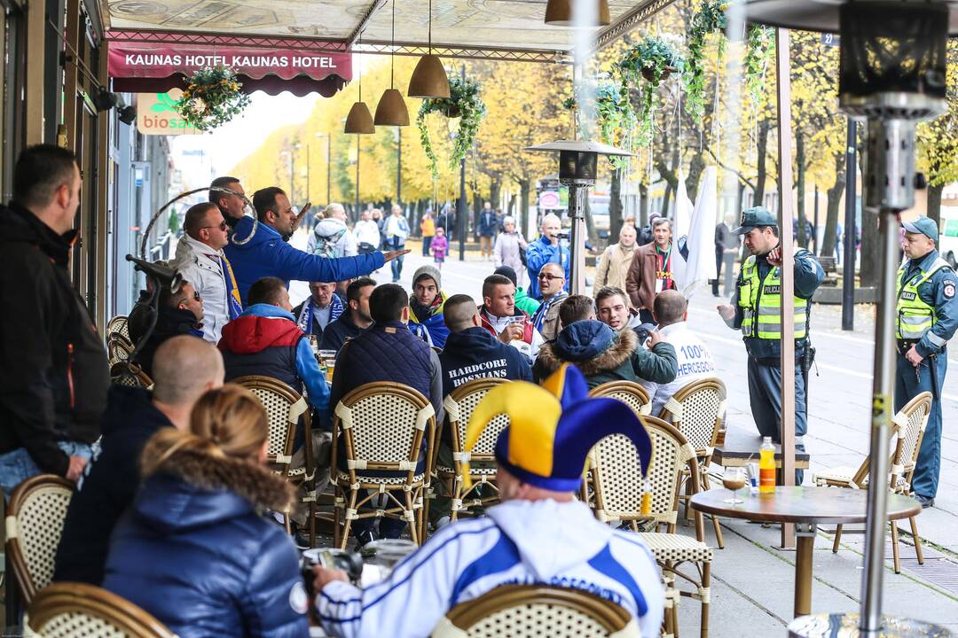Kauno centre - bosnių sirgalių oazė
