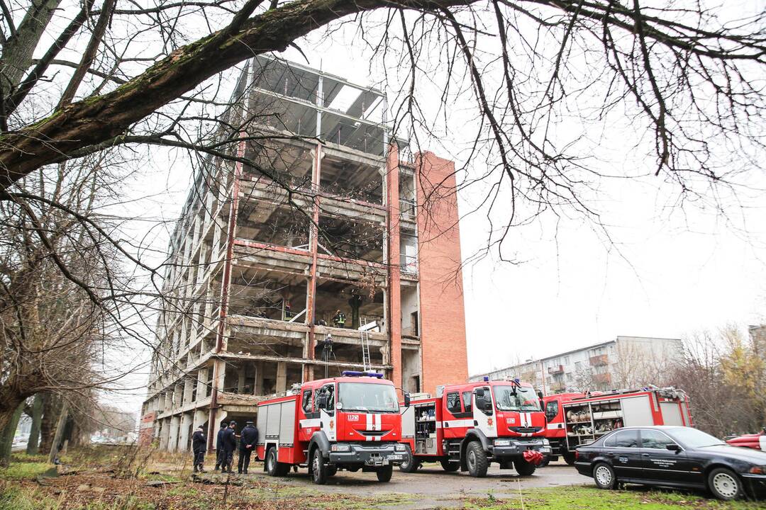 Ugniagesių aukštalipių pratybos