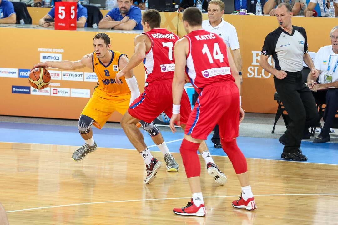 „Eurobasket“: Ukraina - Serbija