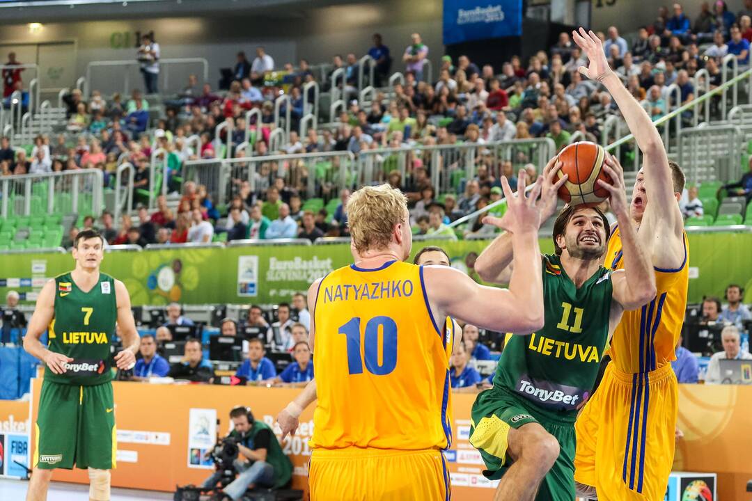 "Eurobasket": Lietuva - Ukraina