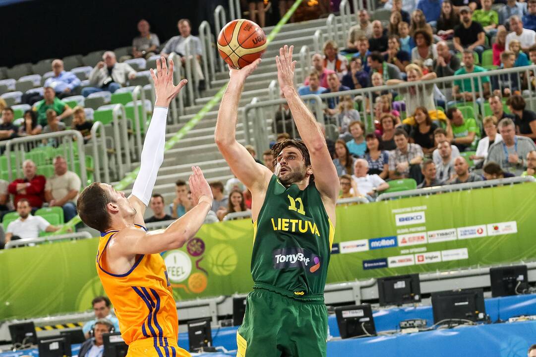 "Eurobasket": Lietuva - Ukraina