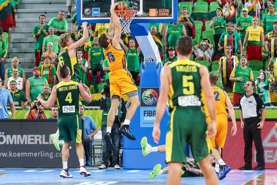 "Eurobasket": Lietuva - Ukraina