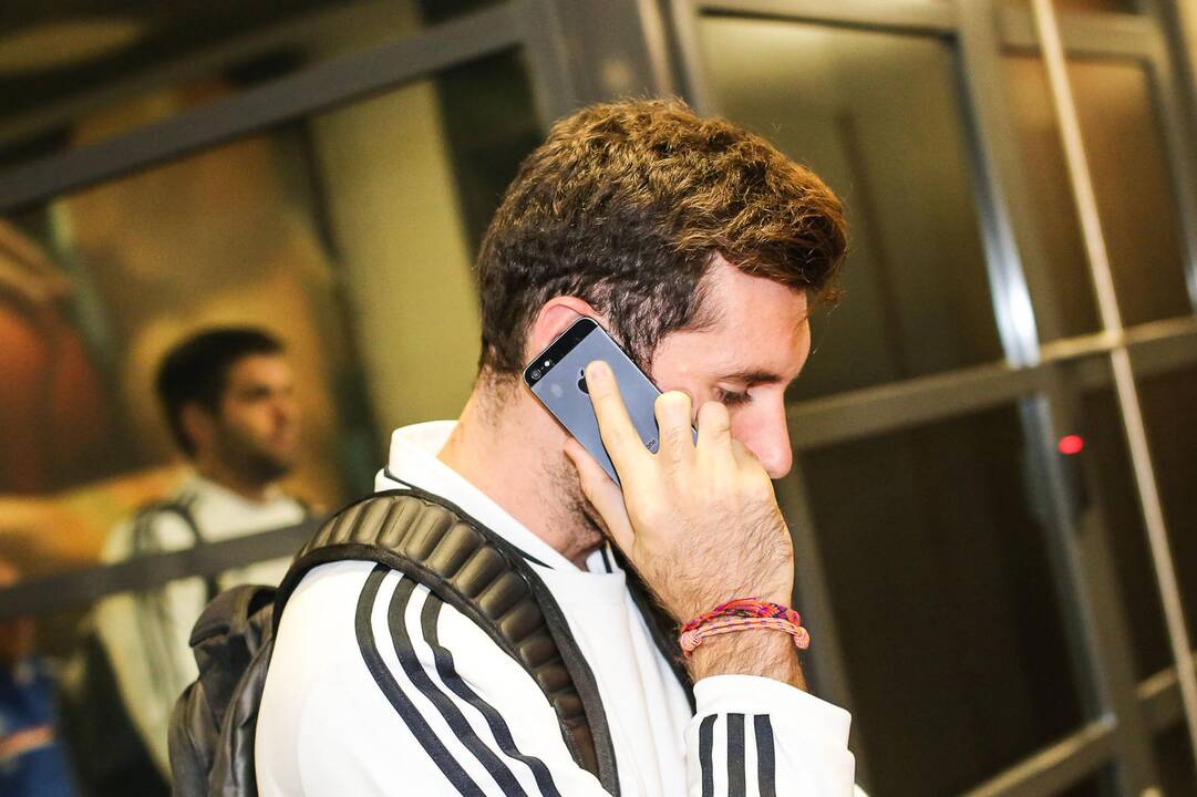 Madrido "Real" krepšininkai atvyko į Kauną