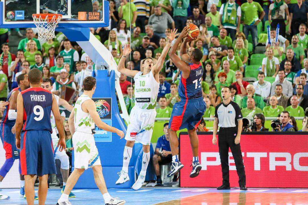 "Eurobasket": Slovėnija - Prancūzija
