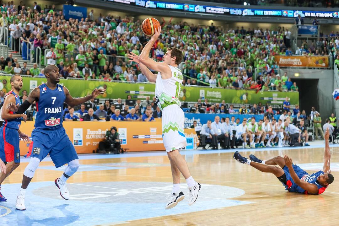 "Eurobasket": Slovėnija - Prancūzija