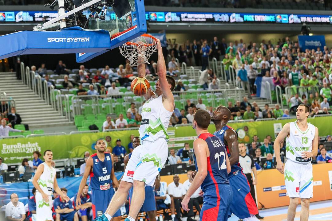 "Eurobasket": Slovėnija - Prancūzija