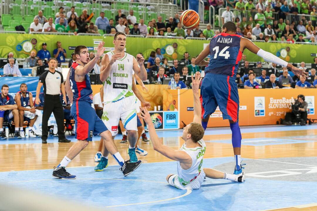 "Eurobasket": Slovėnija - Prancūzija