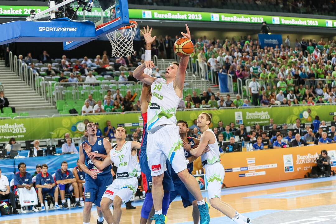 "Eurobasket": Slovėnija - Prancūzija
