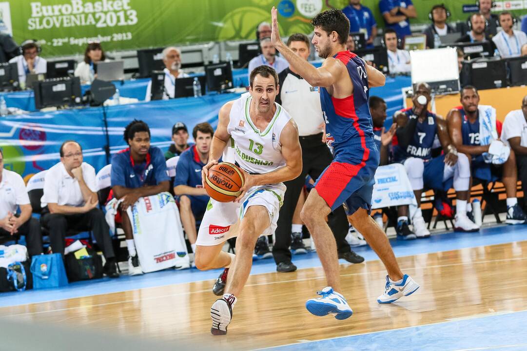 "Eurobasket": Slovėnija - Prancūzija