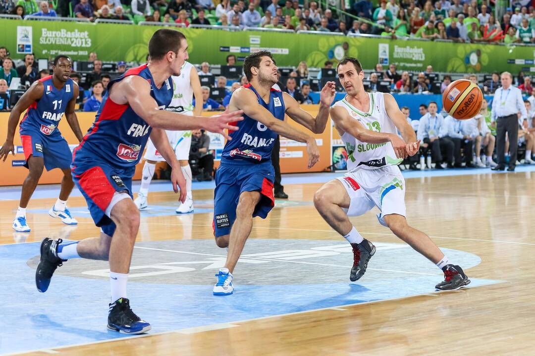 "Eurobasket": Slovėnija - Prancūzija