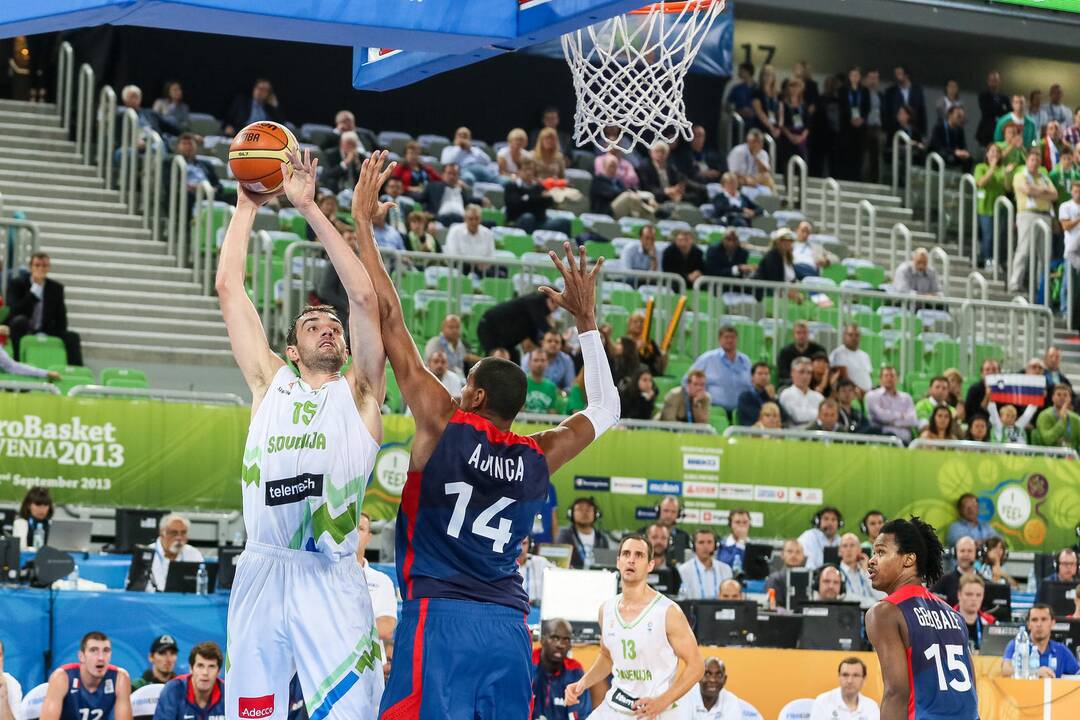 "Eurobasket": Slovėnija - Prancūzija