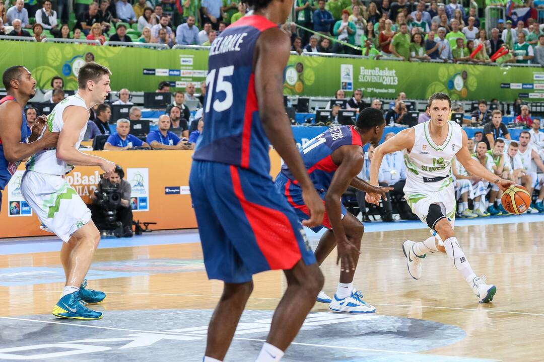 "Eurobasket": Slovėnija - Prancūzija
