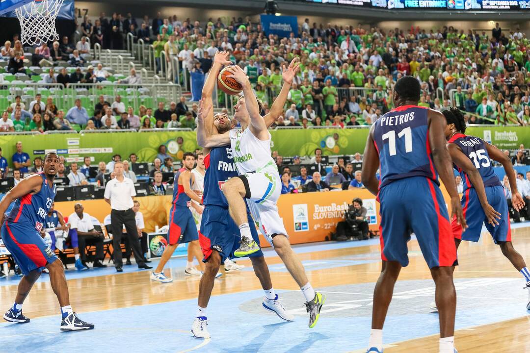 "Eurobasket": Slovėnija - Prancūzija