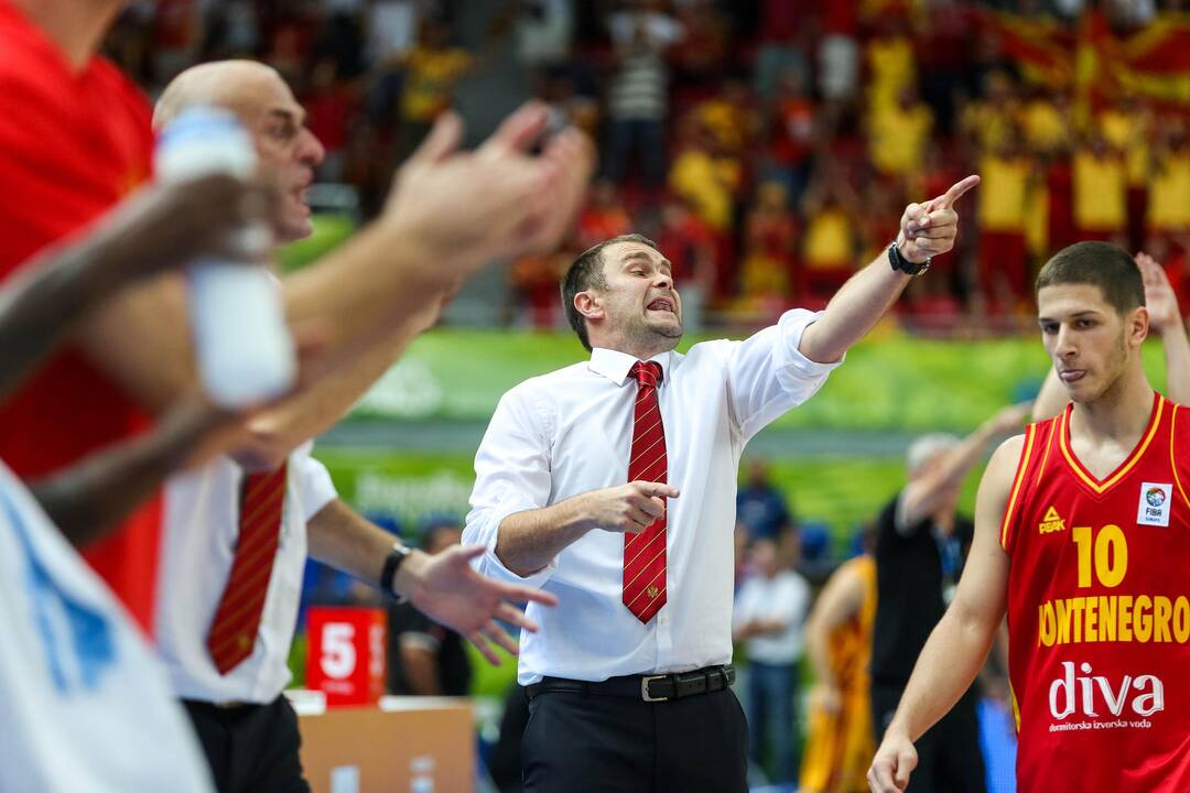 Eurobasket: Makedonija - Montenegro