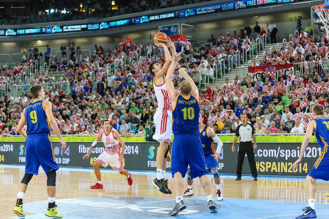 "Eurobasket": Kroatija - Ukraina