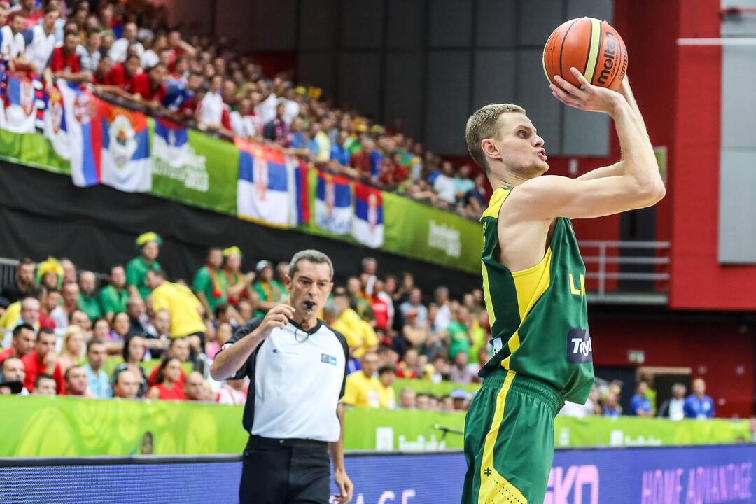 Eurobasket: Lietuva - Serbija
