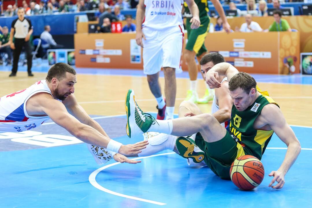 Eurobasket: Lietuva - Serbija